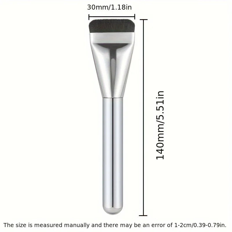 1/2Pc Multi-Use Foundation Ultra-Fine, Hypoallergenic Nylon Bristle