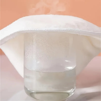 Reusable Hot and Cold Compress Face Towel Masks - Moisturizing Facial