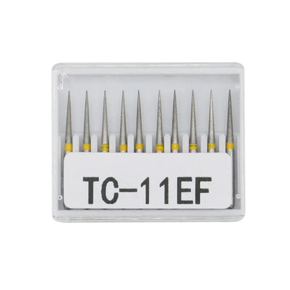 Dental Diamond Burs 10 pieces/set FG diameter drill bit 1.6mm