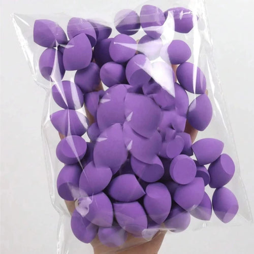 3/20/60Pcs Portable Reusable Water Drop Shape Mini Blender Sponge
