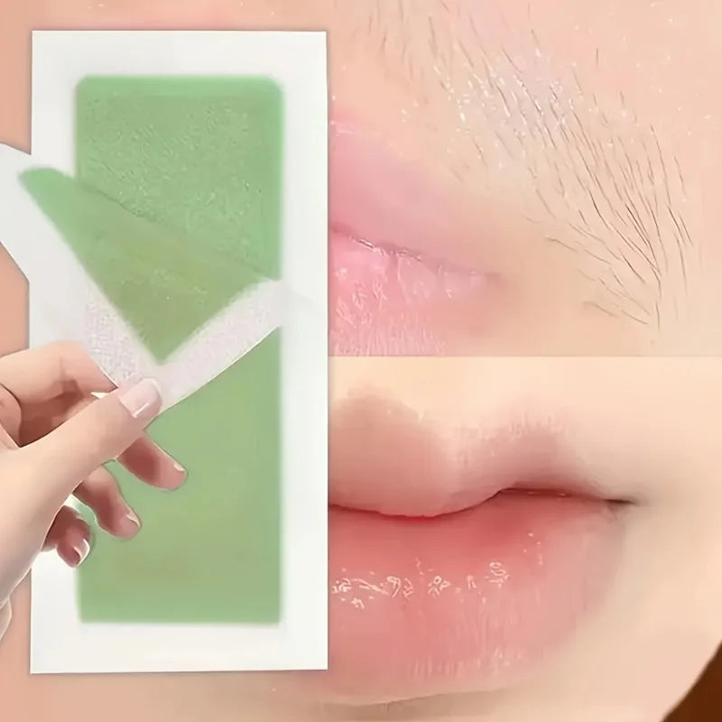Professional Warning Tapes For Summer Hair Removal, Double Face Cold