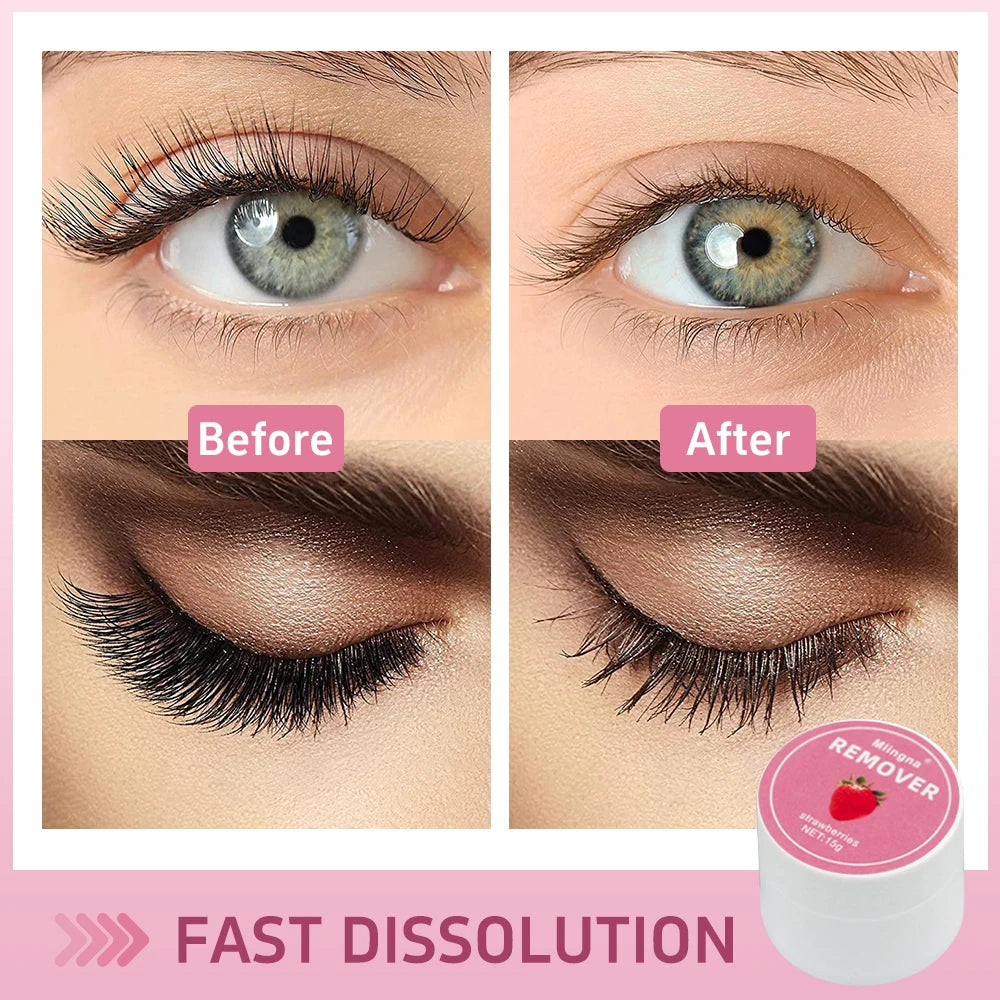 15g Eyelash Glue Lash Extensions Remover Cream Korea Professional