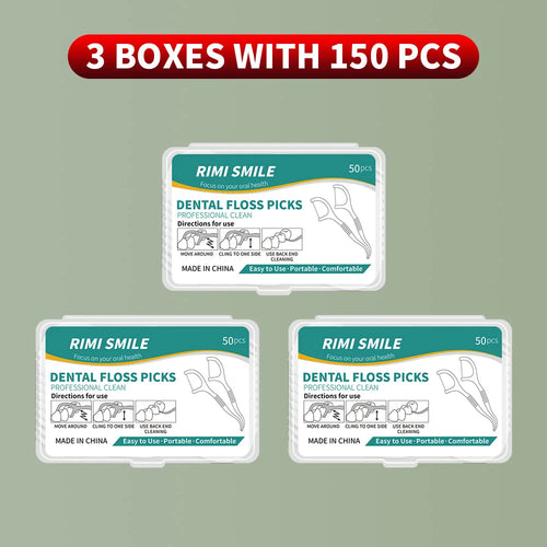50/150/300/600/1000 PCS dental floss sticks oral care tools