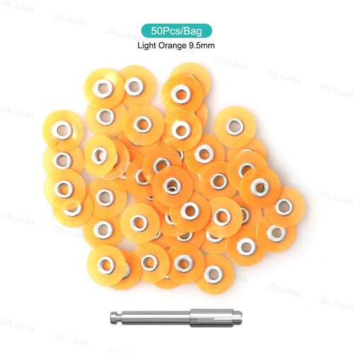50Pcs/Bag Dental Finishing and Polishing Discs Composites Ceramics and