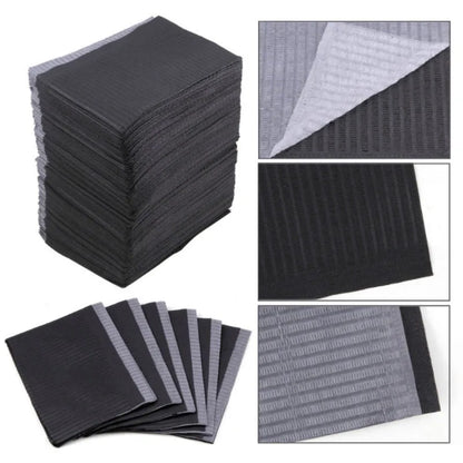 20/50/125PCS Black Tattoo Tabletop Cover Disposable Bed Sheet Fabric