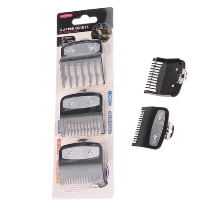 1.5mm 3mm 4.5mm 1Pcs Black Limit Comb Set Hair Clipper Guards Guide