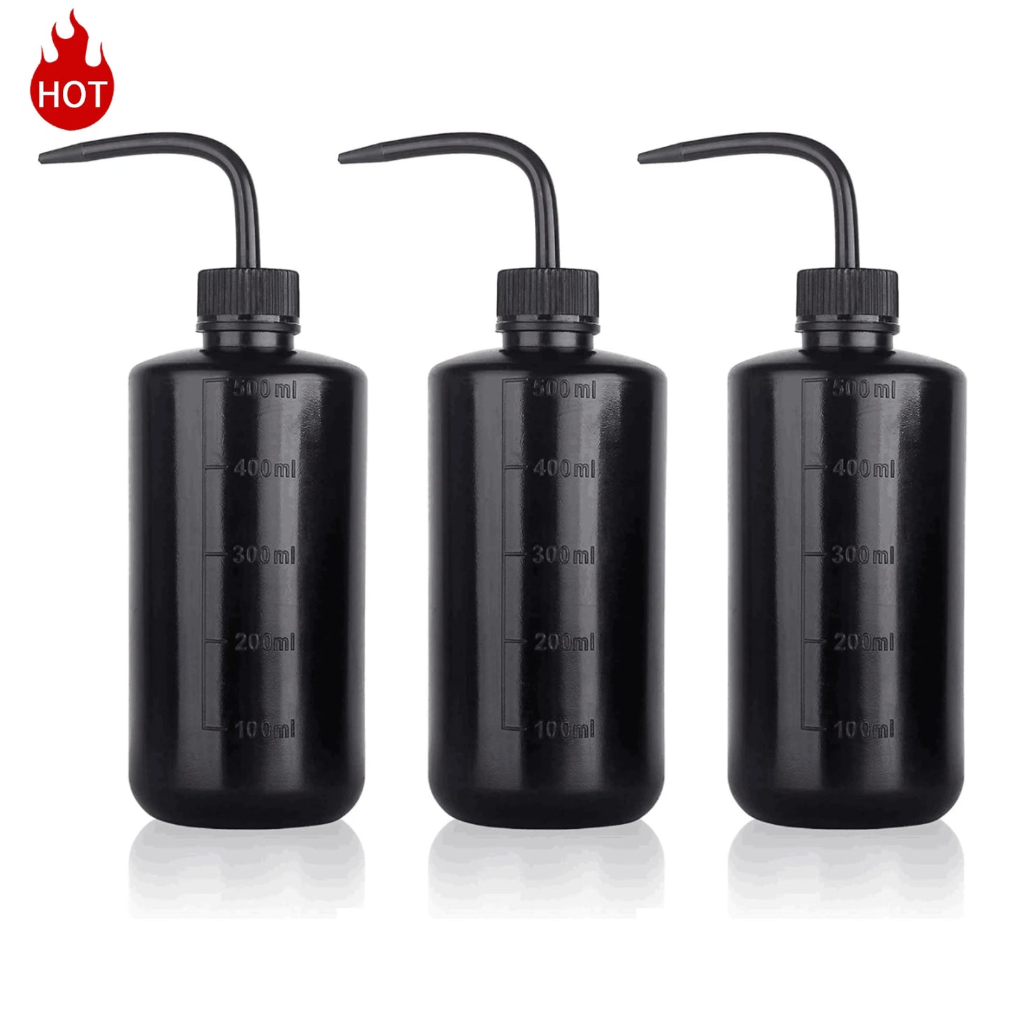 250/500ml Tattoo Spray Bottle Plastic Safety Wash Bottles Lab Tattoo
