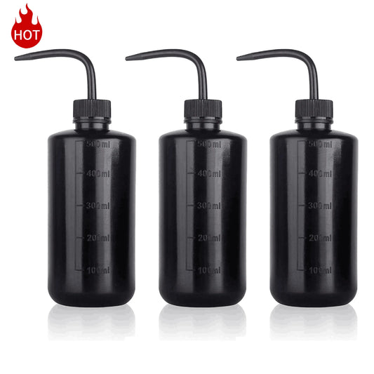 250/500ml Tattoo Spray Bottle Plastic Safety Wash Bottles Lab Tattoo
