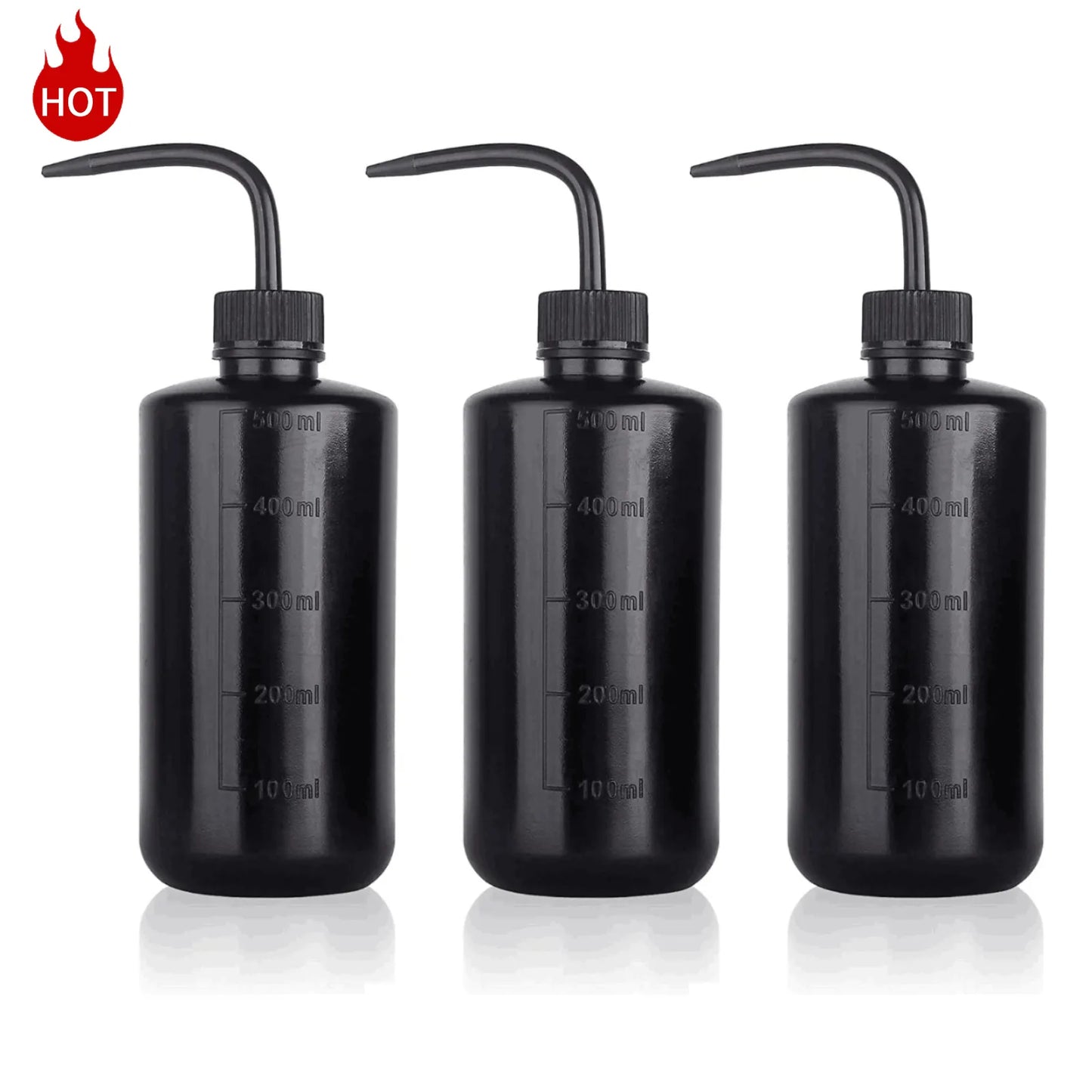 250/500ml Tattoo Spray Bottle Plastic Safety Wash Bottles Lab Tattoo