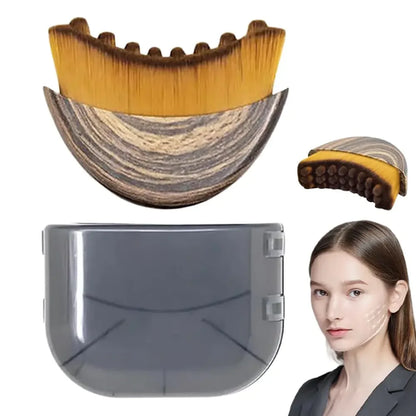 New Lymphatic Contour Face Brush, Lymphatic Drainage Massager for