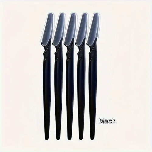 3/5/6/12/24Pcs Multifunction Eyebrow Razor Kit - Precise Trimming,