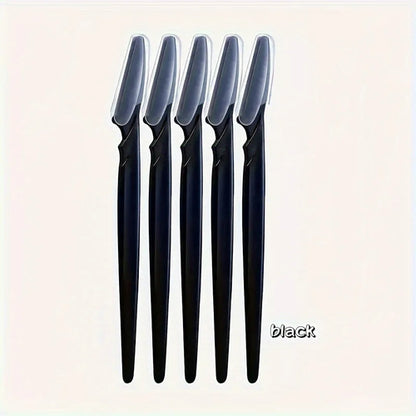 3/5/6/12/24Pcs Multifunction Eyebrow Razor Kit - Precise Trimming,