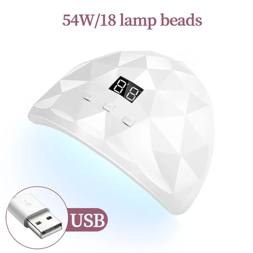 LINMANDA 88W Nails Lamp 18 LED UV Manicure Phototherapy Machine With 3