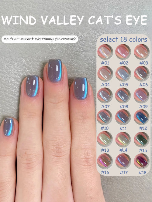 WS 1-24Pcs Internet Celebrity Bestseller Lanxinghe Series Cat Eye Glue