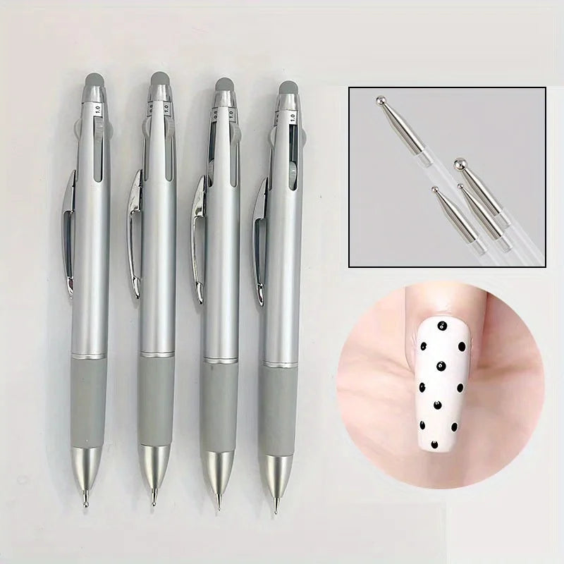 Nail Dotting Pen Nail Art Dotting Tools in Ballpoint Pen Design Nail