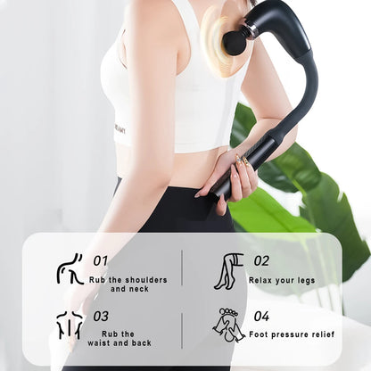 2025 New Smart Fascia Gun Electric Massager Massage Hammer Electric
