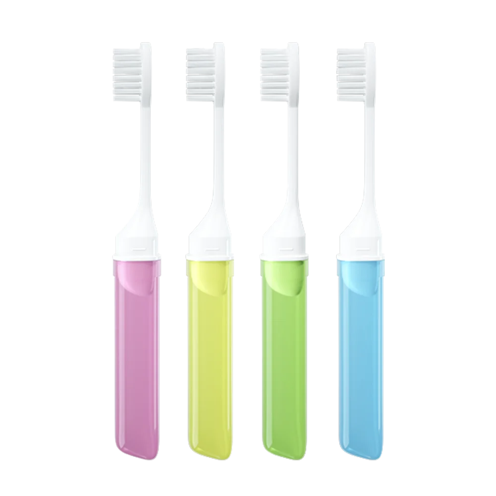 Mini Travel Toothbrush Foldable Portable Small Dental Brush Folding
