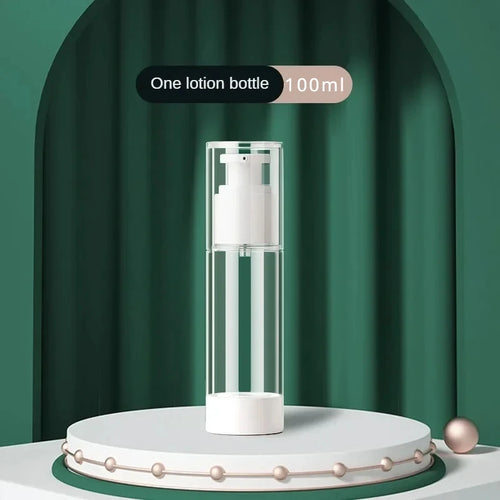 15ml 30ml 50ml 80ml 100ml Clear Airless Cosmetic Cream Pump Bottle