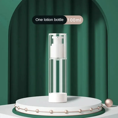 15ml 30ml 50ml 80ml 100ml Clear Airless Cosmetic Cream Pump Bottle