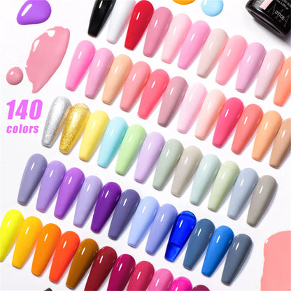 6pcs Gel Nail Polish Set HEMA Free 7ml Semi Permanent Soak Off UV Gel