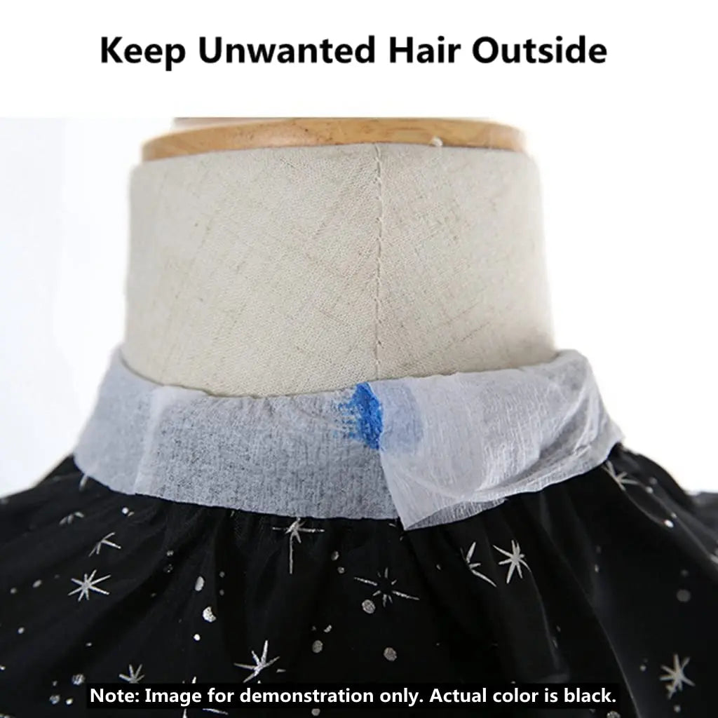 Barber Professional Black Neck Paper Barber Disposable Tissue Collar
