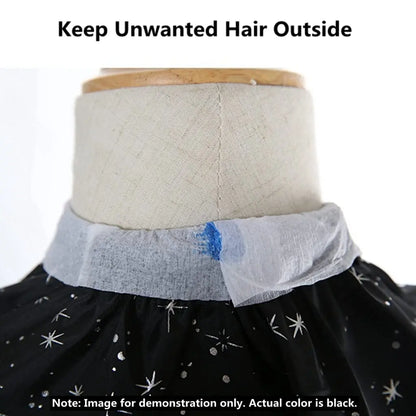 Barber Professional Black Neck Paper Barber Disposable Tissue Collar