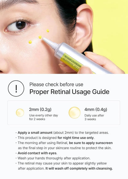 Korean Retinol Vitamin C Hydrating Shot Tightening Booster Face Cream