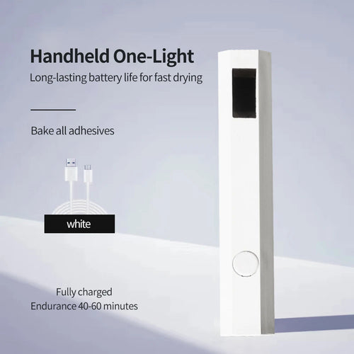 YIKOOLIN Convenient Handheld Nail Dryer Lamp UV/LED Nail Curing All