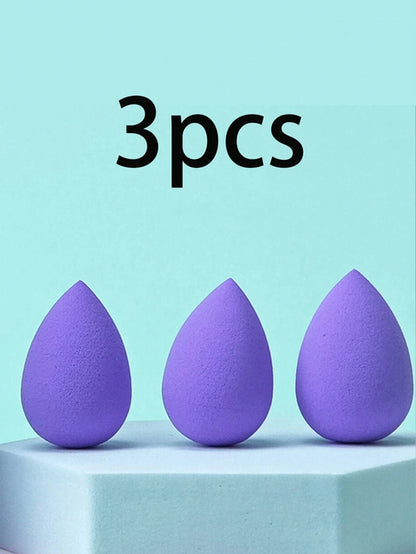 3/20/60Pcs Portable Reusable Water Drop Shape Mini Blender Sponge