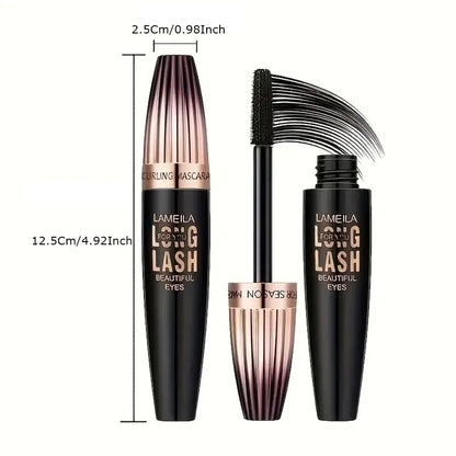 Waterproof 4D Mascara Thick Long Smudge-proof Plump Encrypted