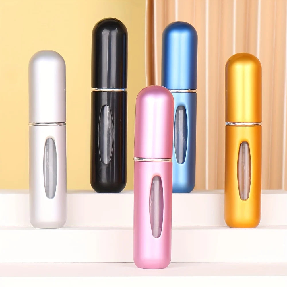 5 portable perfume spray bottles to refill at any time - never run out