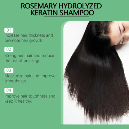Hoegoa Rosemary Hair Shampoo Volumizing and Thickening Strengthening