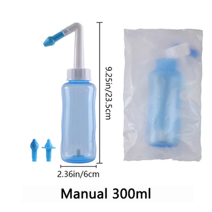 Nose Wash Cleaner Nasal Irrigator Rinse Bottle Nose Protector Avoid