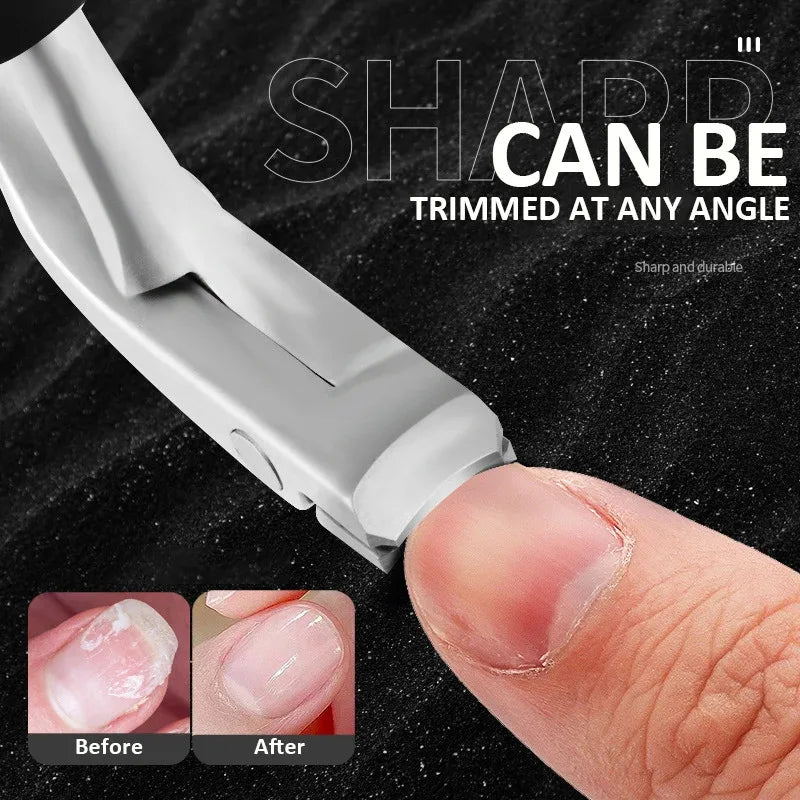 Professional Nail Clippers, Modern Style, Stainless Steel Blade,