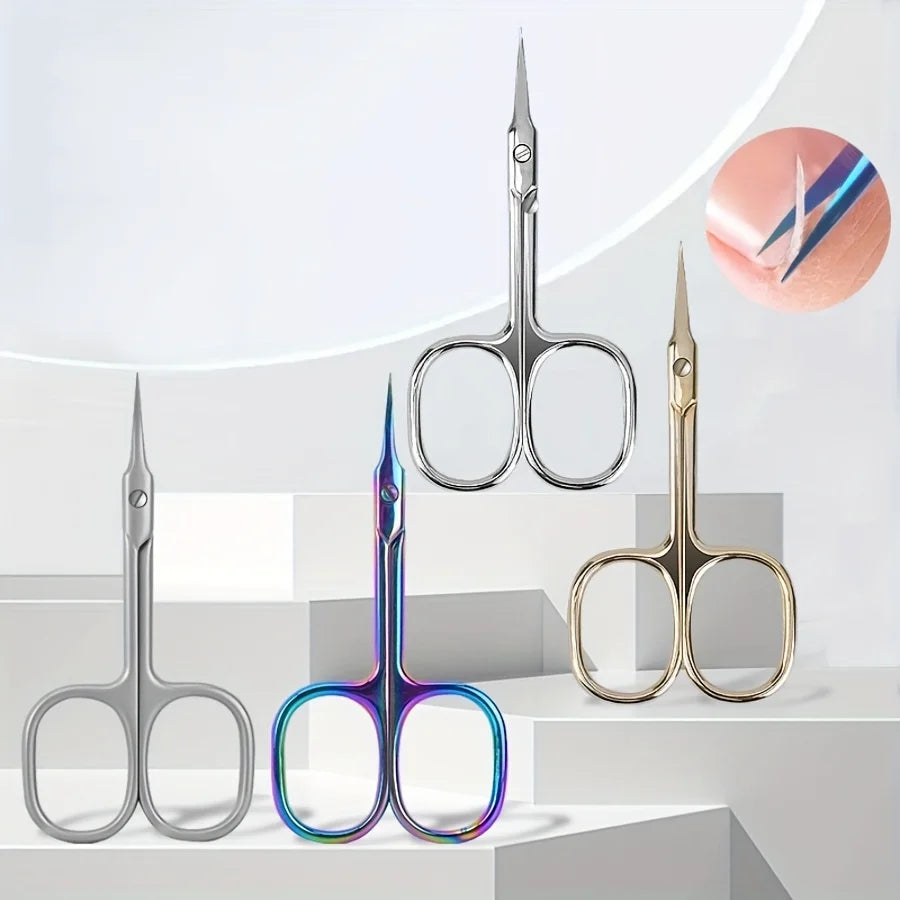 Dead Skin Remover Stainless Steel Curved Tip Thin Blade Cuticle