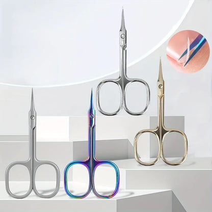 Dead Skin Remover Stainless Steel Curved Tip Thin Blade Cuticle