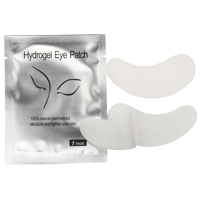 50 Pairs Eyelash Under Eye Patches Eye Pad Isolation Remove Hydrogel