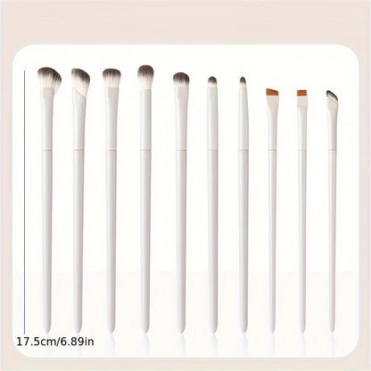 5/6/8/10pcs Natural Eye Makeup Brushes Set Detail Eyeshadow Brush