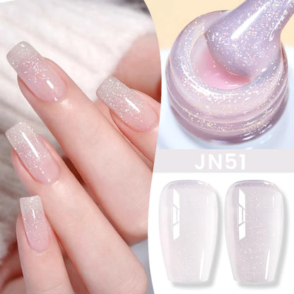 BORN PRETTY 83 Colors 10ml Jelly Nude Gel Nail Polish Autumn Amber