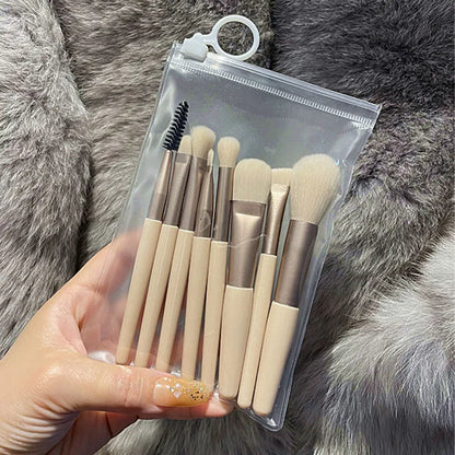 Makeup Brush Kit - 8 Piece