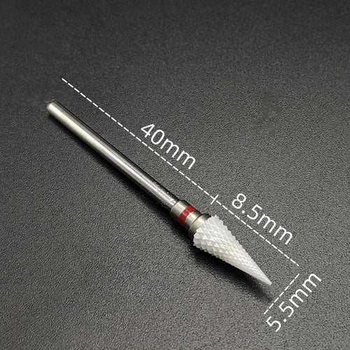 Ceramic Carbide Nail Drill Bit Rotate Burr Milling Nail Cutter Bits