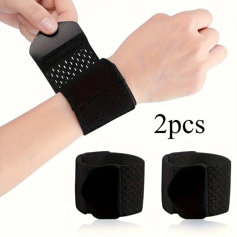 2pcs Wrist Support Straps, Ultra-Thin Compression Support Straps,