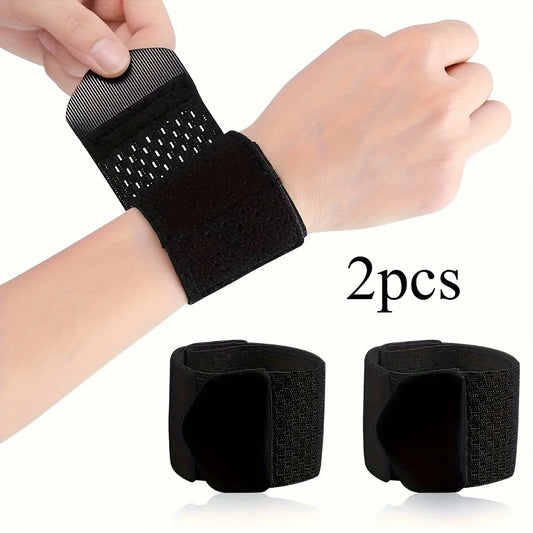 2pcs Wrist Support Straps, Ultra-Thin Compression Support Straps,