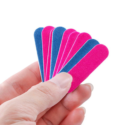 10/20/50/100/200 pcs Disposable Mini Nail Files - Double Sided Emery
