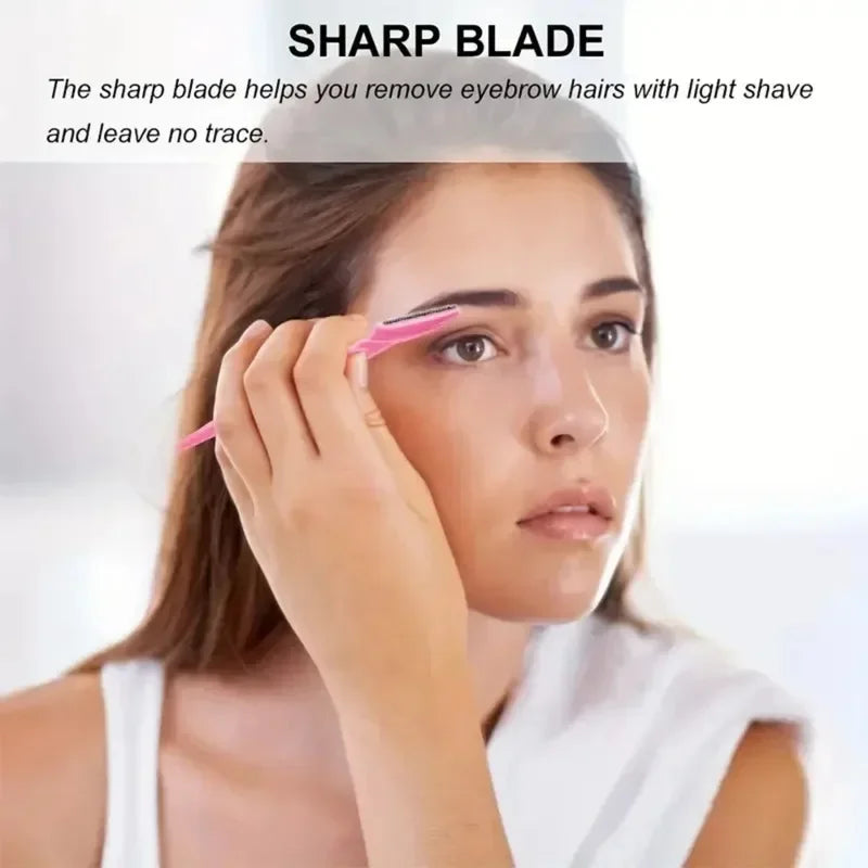 30 Pcs Eyebrow Razor For Women, Multipurpose Exfoliating Dermaplaning