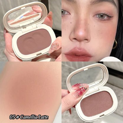 Single Color Blush Silky Texture High Color Rendering No Powder