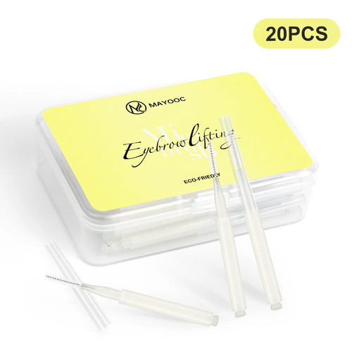 MAYOOC Mini Eyebrow Brush Brow Perm Brush Disposable Brow Lifting