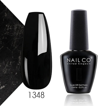 NAILCO 15ml Translucent Color Gel Nail Polish Vernis Semi Permanent UV