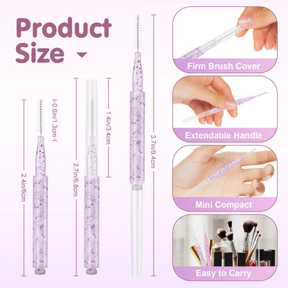 MAYOOC Mini Eyebrow Brush Brow Perm Brush Disposable Brow Lifting