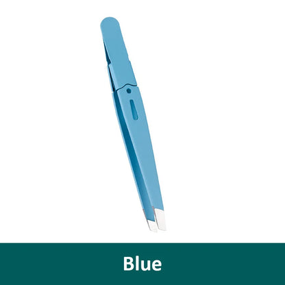 Puller Stainless   Eyebrow Tweezer Hairs  Steel Slanted Eye Brow